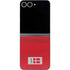 Denmark Soccer Flag Galaxy Z Flip6 Skin